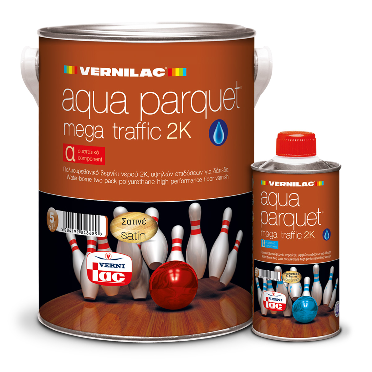 AQUA PARQUET MEGA TRAFFIC 2K A+B_5+0,500KG - SATIN_1200x1200 Aqua parquet mega traffic 2K - Image 1